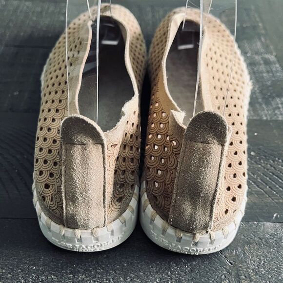 Ilse Jacobsen Tulip 139 Tan Slip-On Sneakers Scandi Minimalist EU 40 (US 9) - Picture 3 of 8